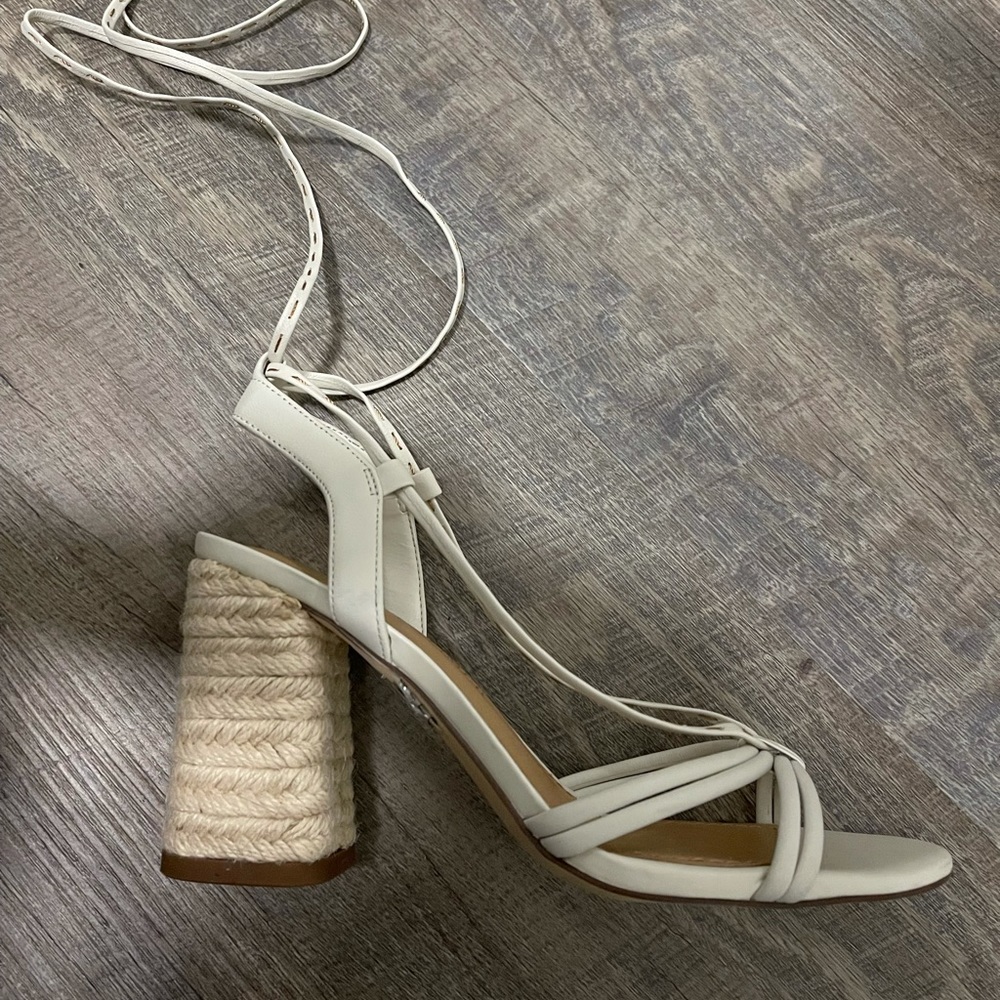 Gorgeous white sandals